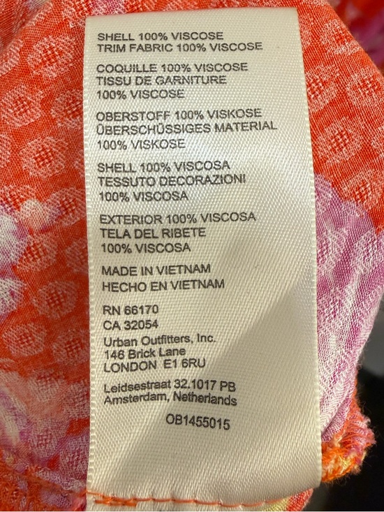 Free People Wisteria vibrant floral Maxi Dress Pop Combo size medium summer - Picture 9 of 11